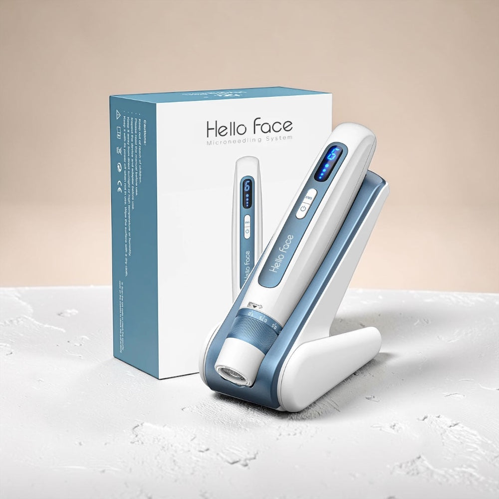 Hello Face H5 Derma pen Original Professional Derma Pen 2 in 1 EMS Automatic Microneedling pen