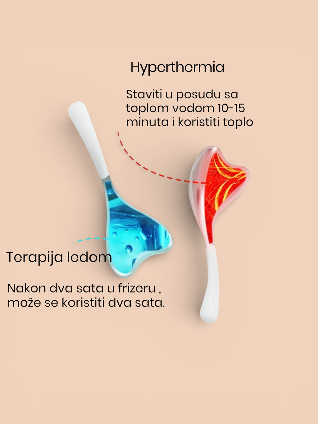 Gua Sha - Stainless Steel Sticks