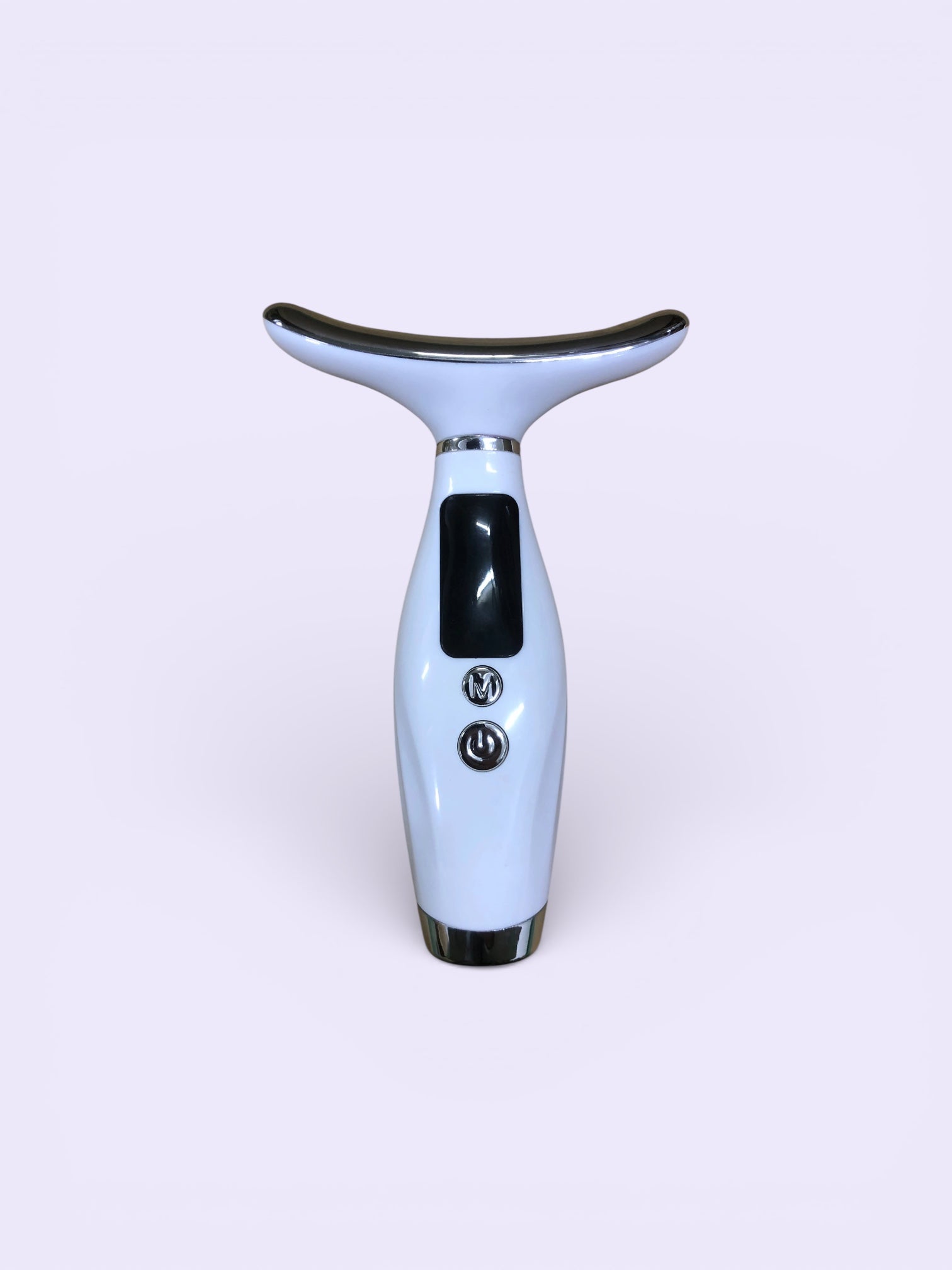 Prijenosni LED masažer za lice i vrat sa 7 boja svjetlosne terapije – 3 razine vibracije za zatezanje kože i smanjenje bora