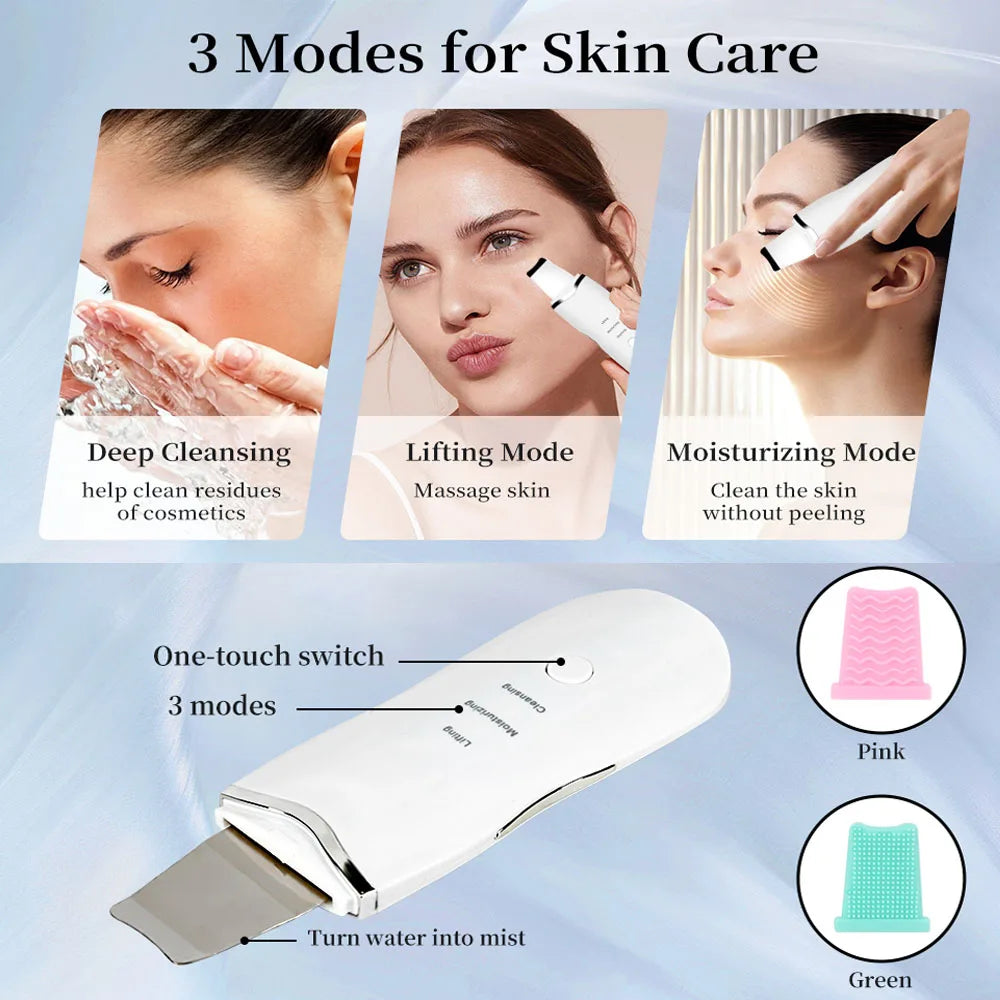 Ultrasonic Skin Scrubber – uređaj za dubinsko čišćenje lica