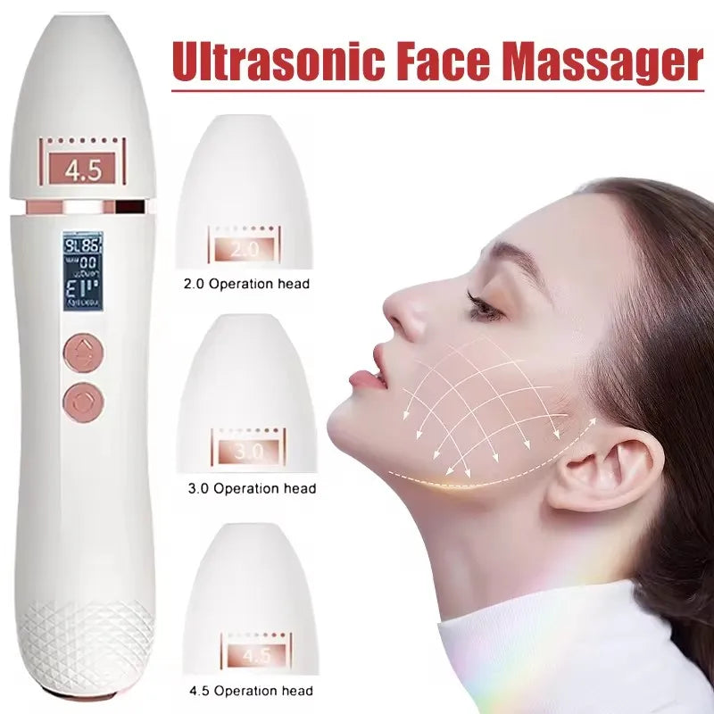 7D Mini HIFU Ultrasonic Face Lifting Device