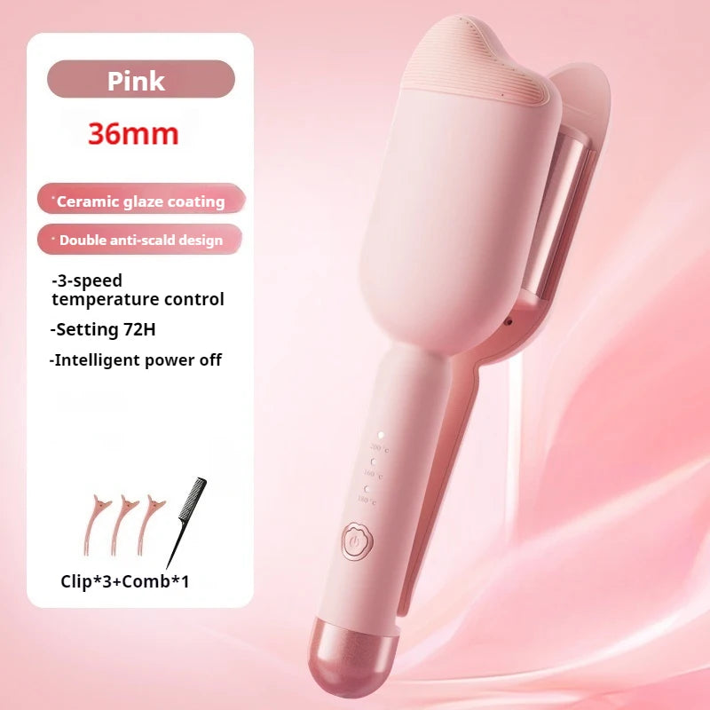 Keramički uvijač za kosu 36 mm – električni uvijač za velike i dugotrajne valove