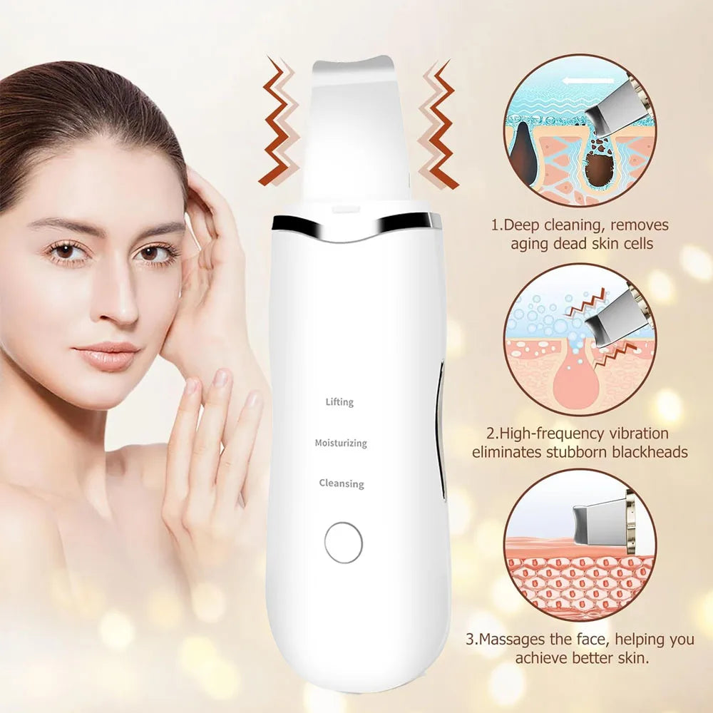 Ultrasonic Skin Scrubber – uređaj za dubinsko čišćenje lica