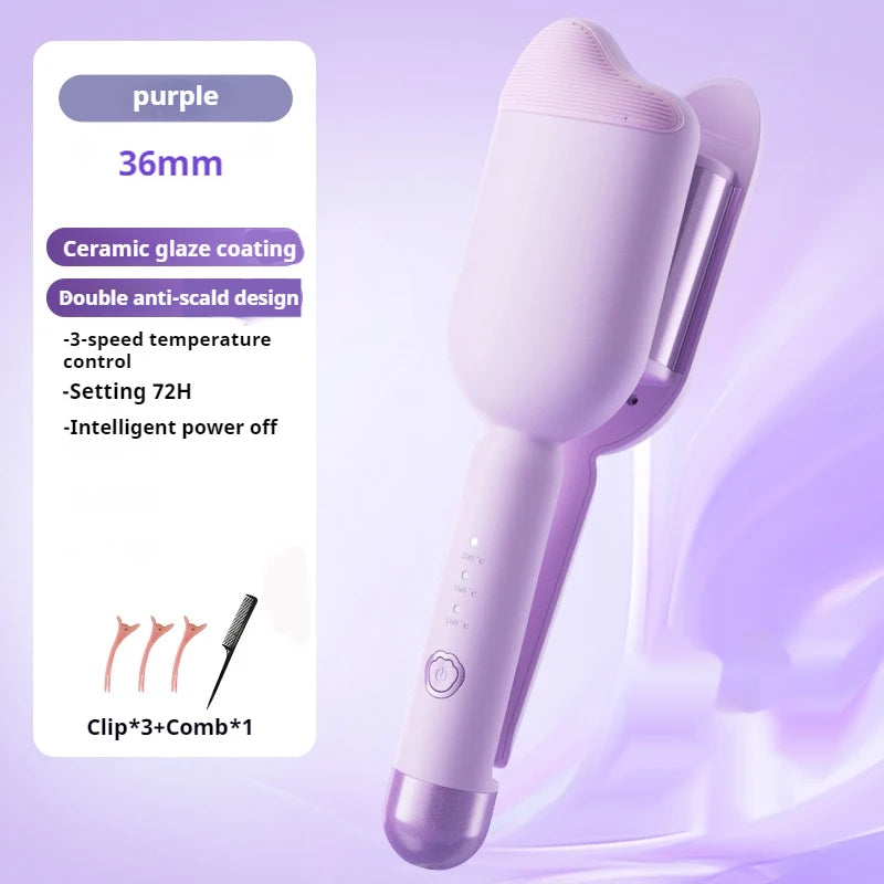 Keramički uvijač za kosu 36 mm – električni uvijač za velike i dugotrajne valove