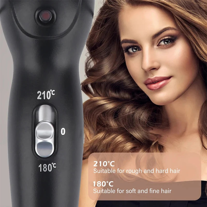 Profesionalni trostruki turmalinski keramički uvijač – alat za oblikovanje prirodnih “beach waves” valova