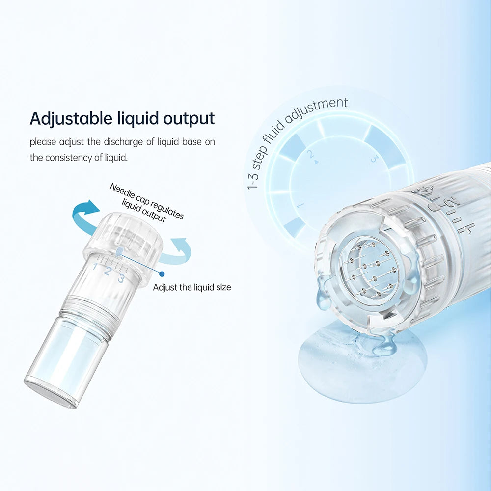 Hello Face H5 Derma pen Original Professional Derma Pen 2 in 1 EMS Automatic Microneedling pen