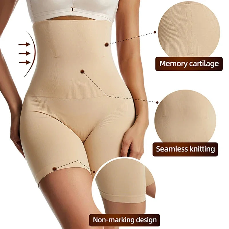 Bešavni body shaper visokog struka – stezanje trbuha i oblikovanje stražnjice